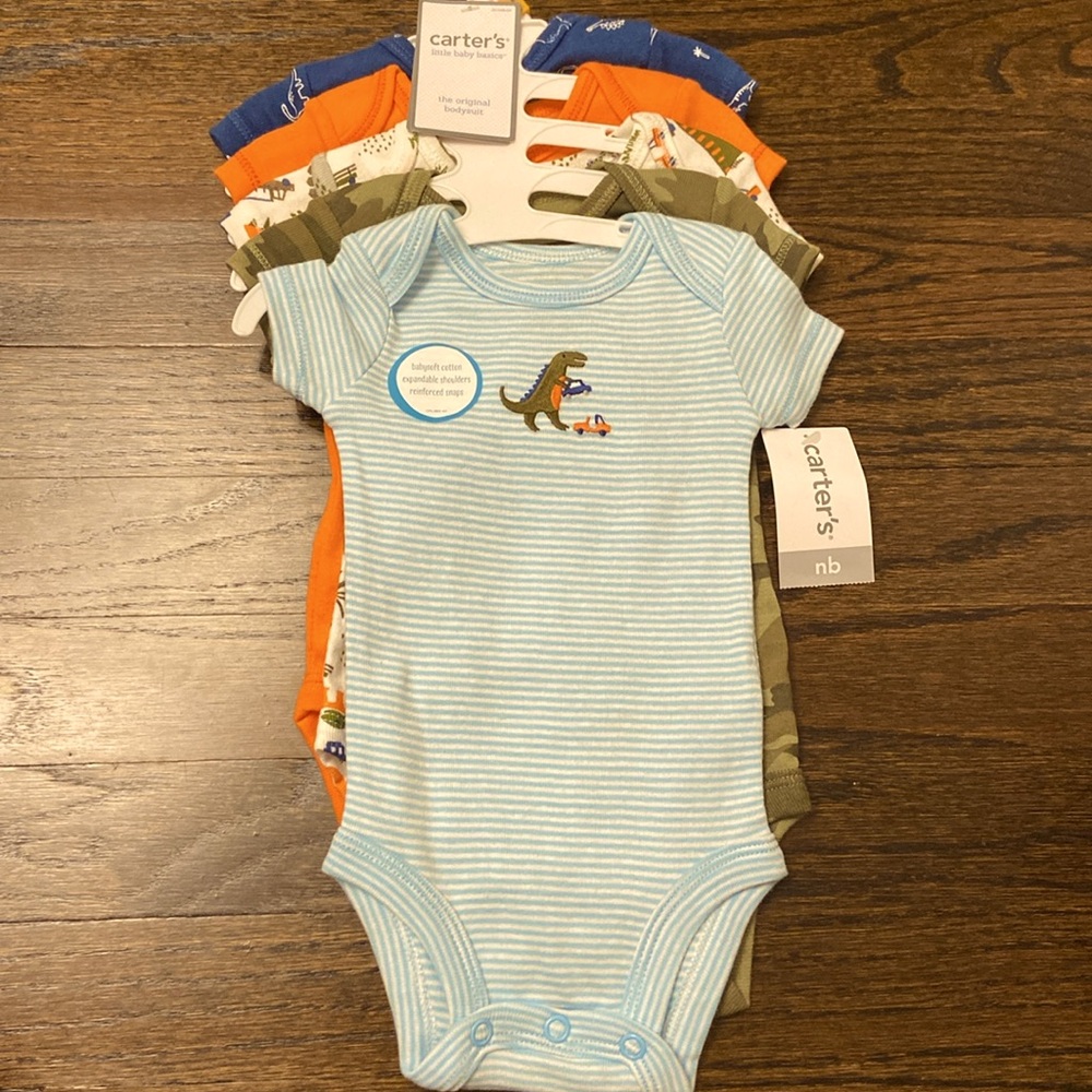 5 Piece Onesie Set